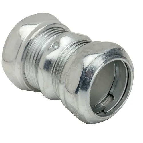 1 Inch EMT Compression Coupling Steel 663S (Pack of 125)