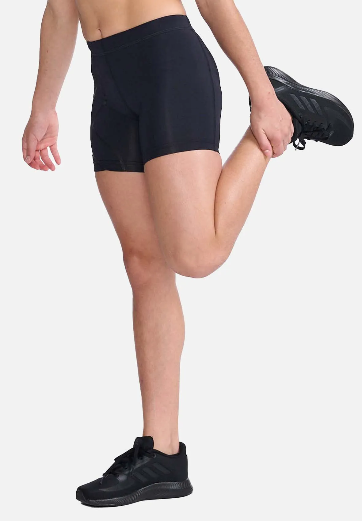2XU Core Comp 1/2 Shorts Girls Black/Nero