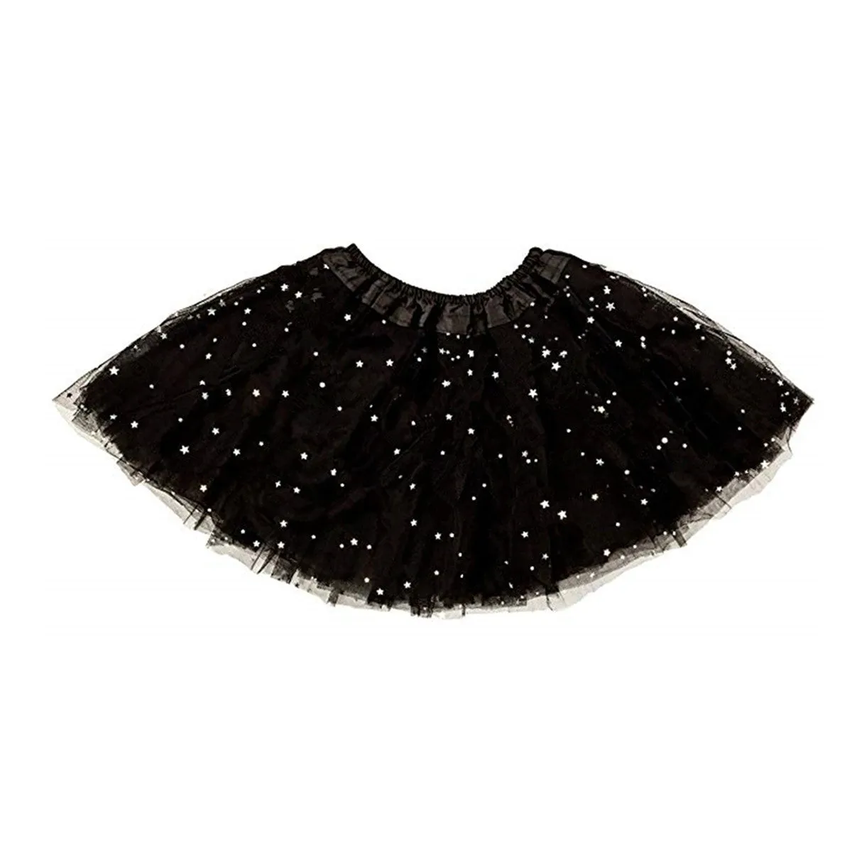 3 Layer Sparkling  Kids Children Tutu Skirts