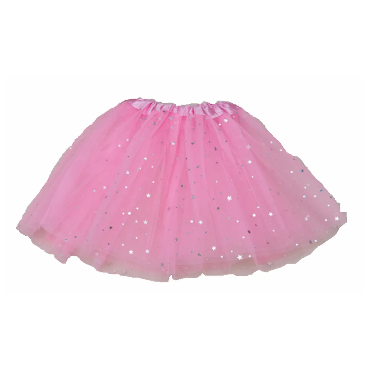 3 Layer Sparkling  Kids Children Tutu Skirts