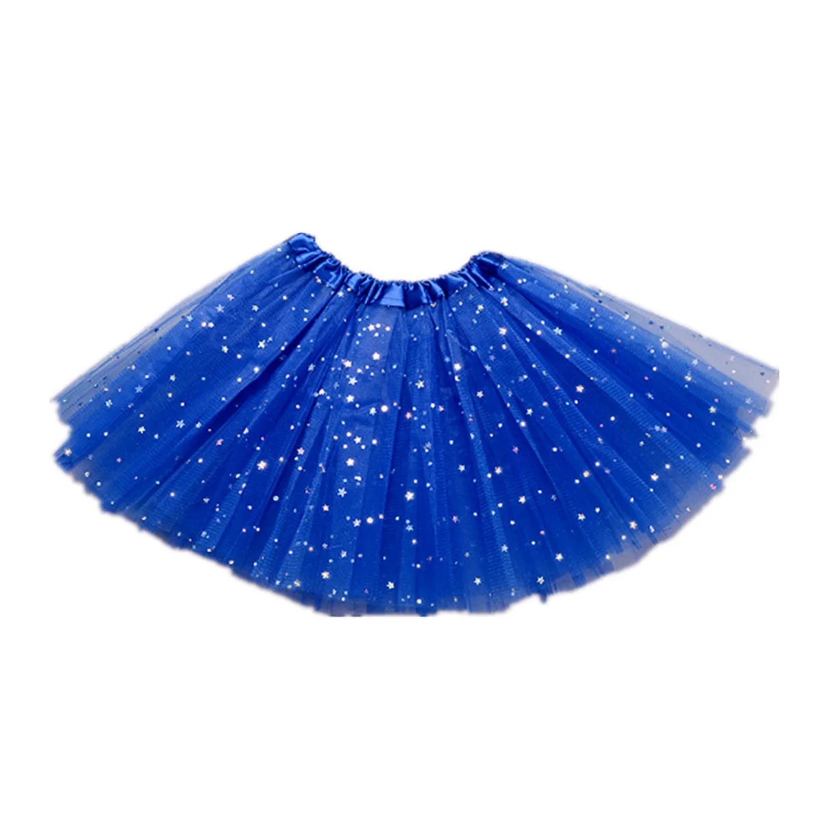 3 Layer Sparkling  Kids Children Tutu Skirts