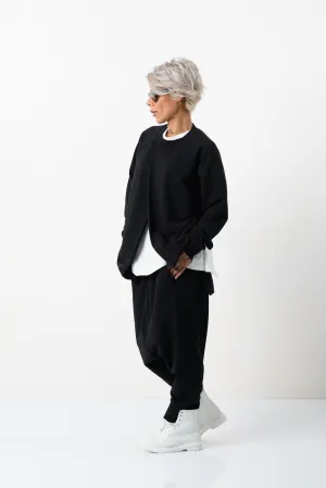 3-Piece Athleisure Set in Black