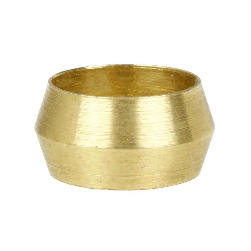 3/8" Compression Sleeve Solid Brass Ferrule for 3/8" Compression Tubing New