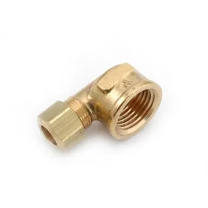3/8" OD Compression x 1/4" NPT Female Elbow Adapter