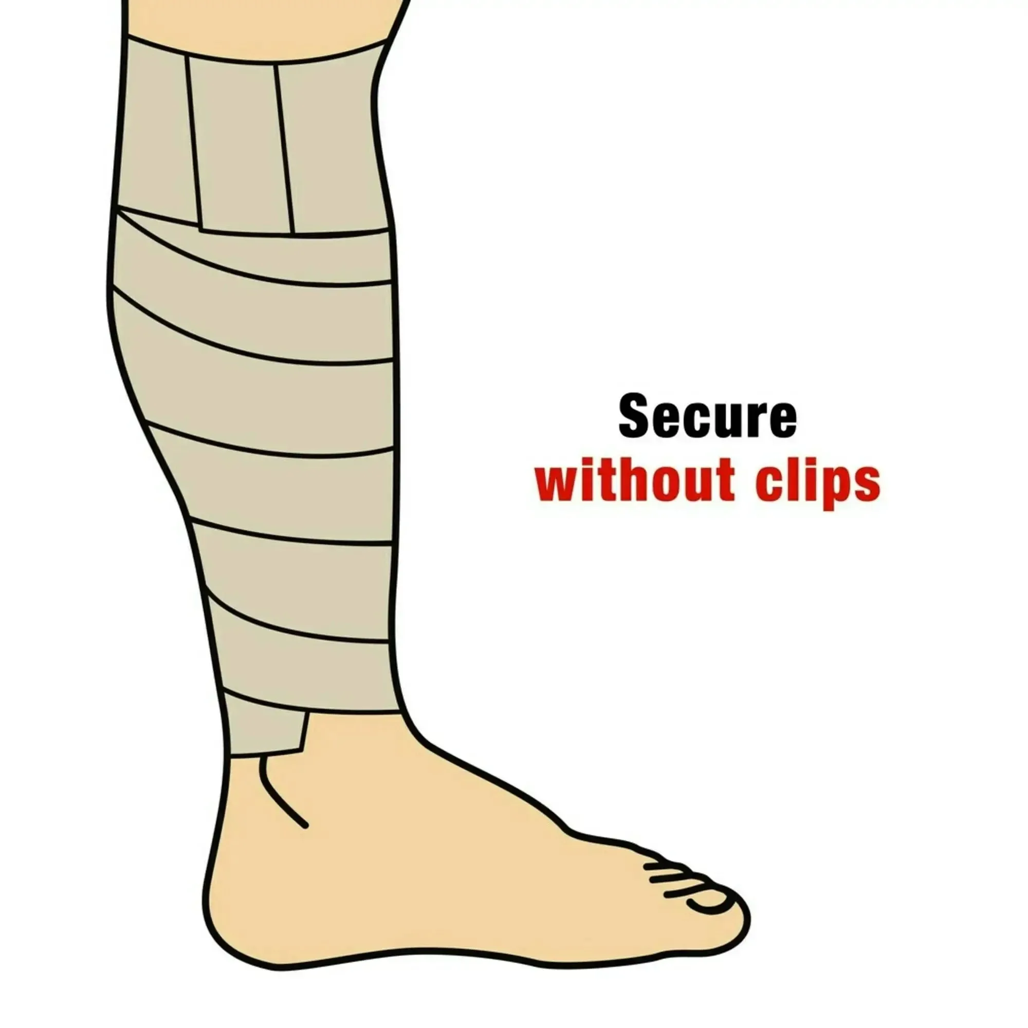 3M™ Ace™ Single Hook and Loop Closure Elastic Bandage, 3 Inch Width