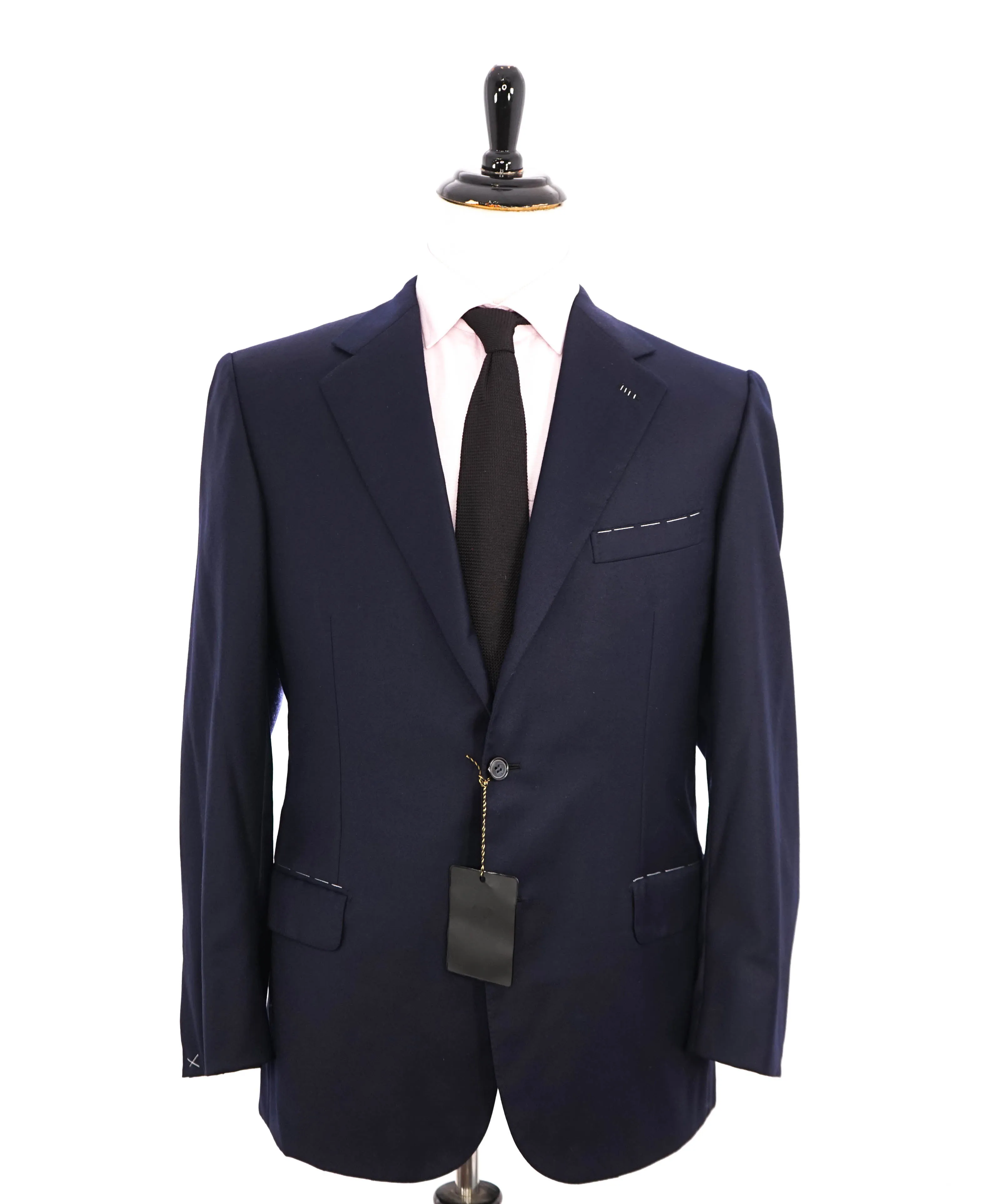$4,800 BRIONI - NAVY 2-Button *CLOSET STAPLE* Hand Made Italy Blazer- 48R US