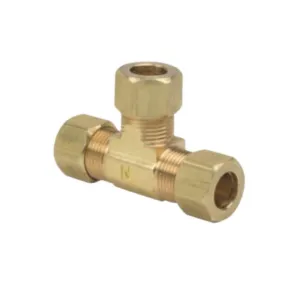 64-6X BrassCraft 3/8" OD Brass Compression Tee