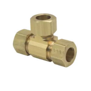 64-8X BrassCraft 1/2" OD Brass Compression Tee