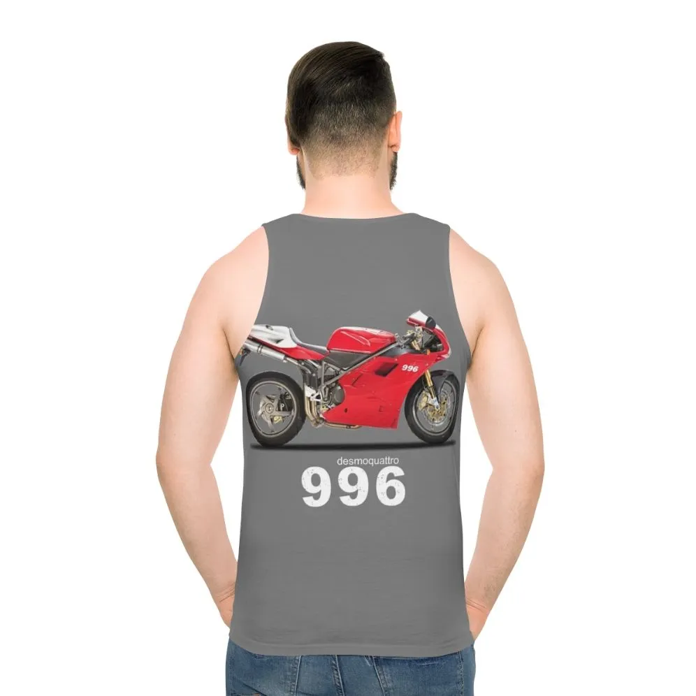 996SPS Unisex Motorcycle Sports Tank Top
