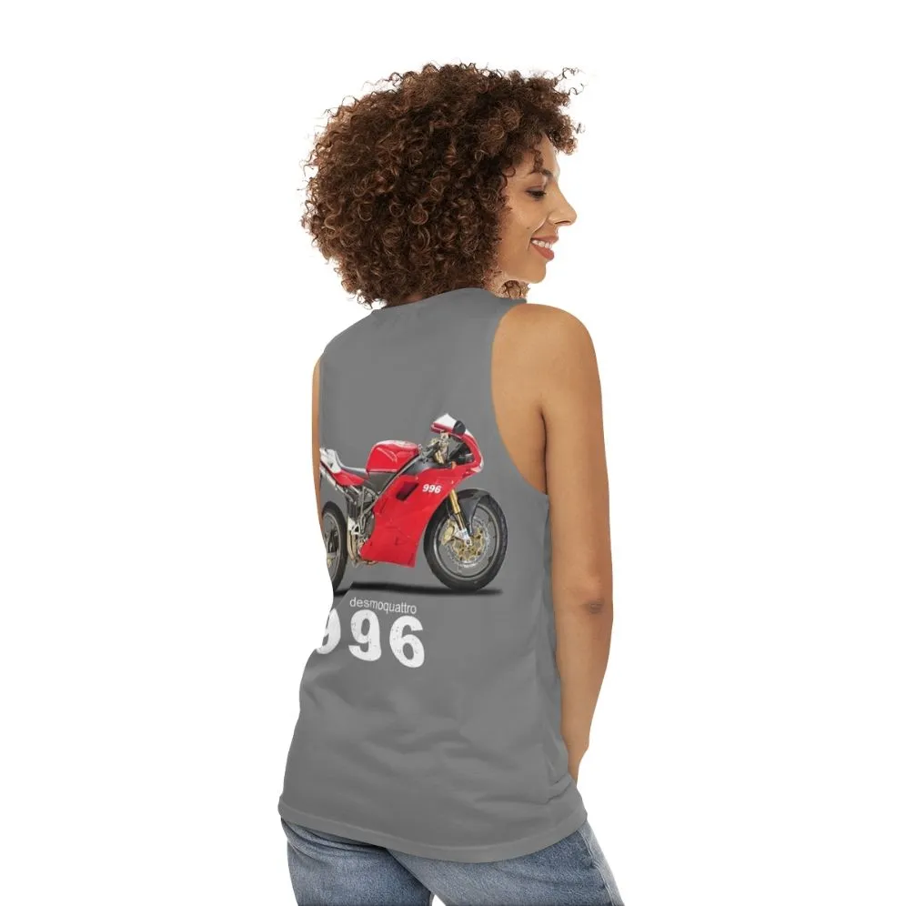 996SPS Unisex Motorcycle Sports Tank Top