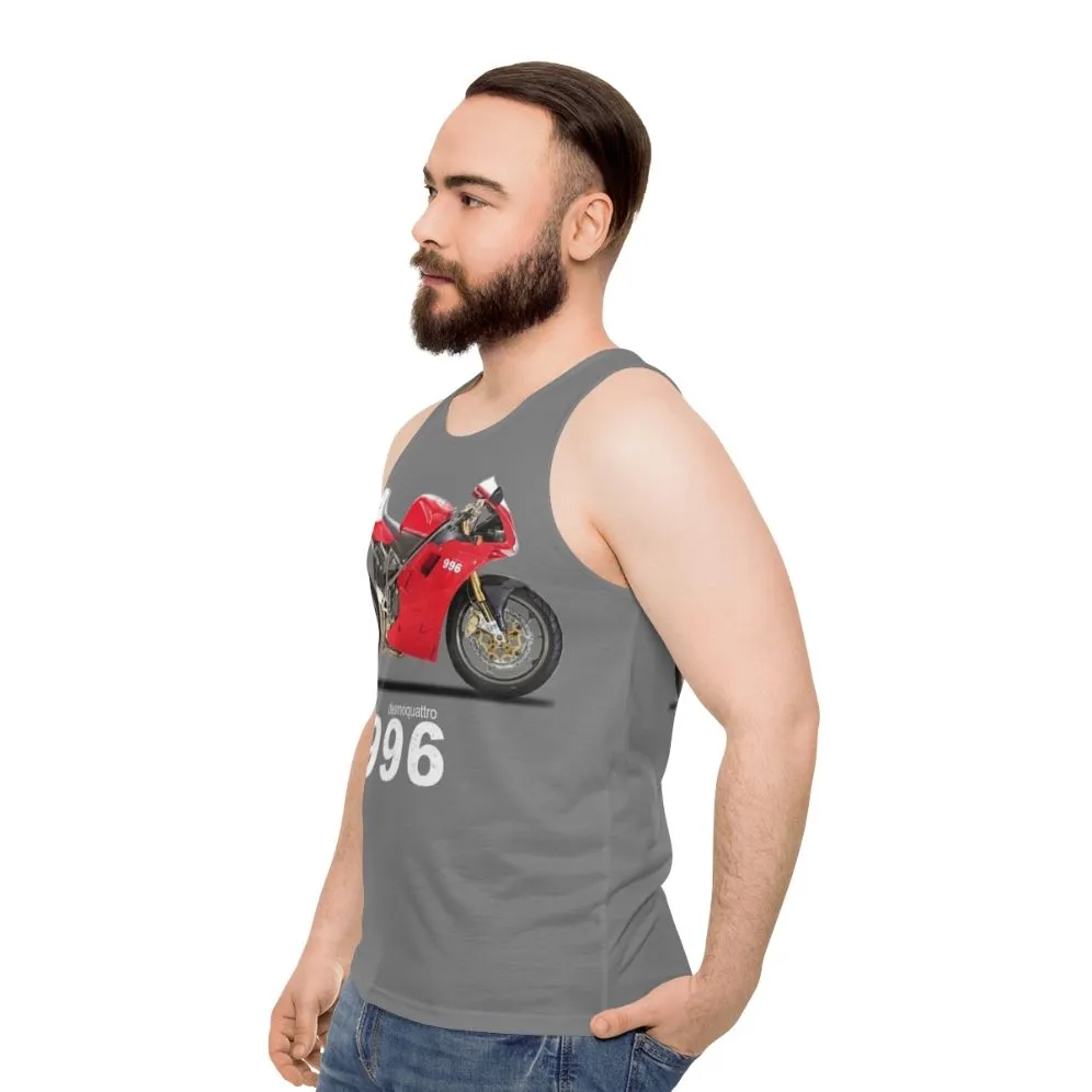 996SPS Unisex Motorcycle Sports Tank Top