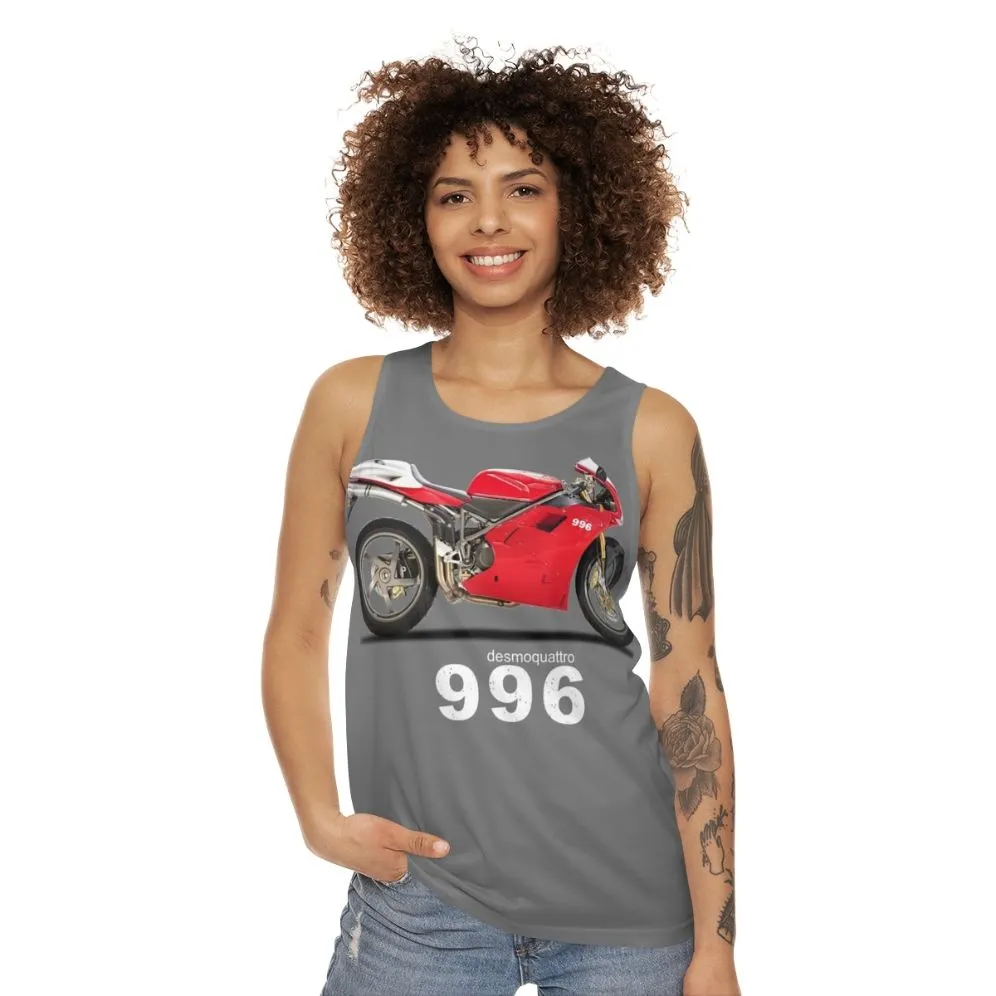 996SPS Unisex Motorcycle Sports Tank Top