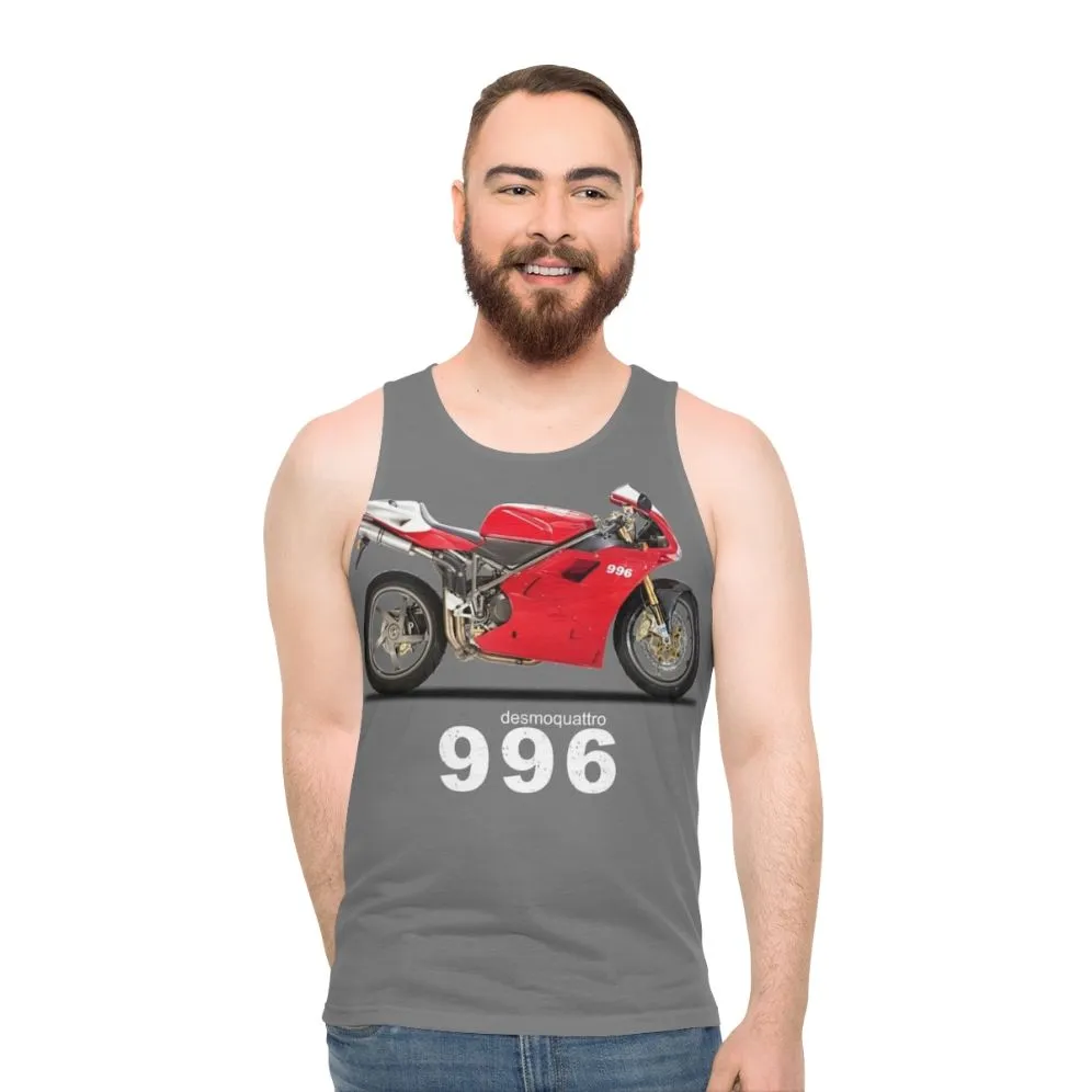 996SPS Unisex Motorcycle Sports Tank Top