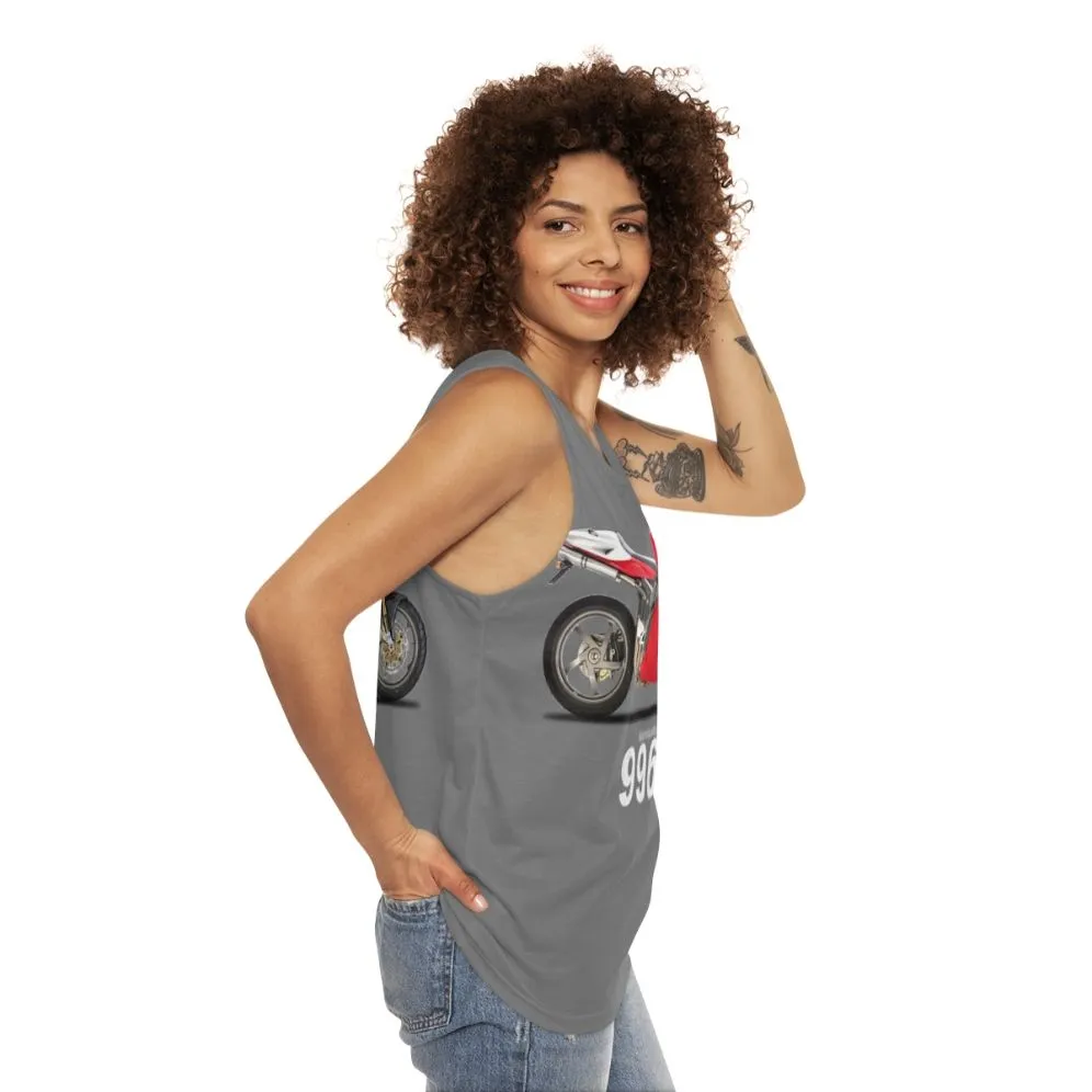 996SPS Unisex Motorcycle Sports Tank Top