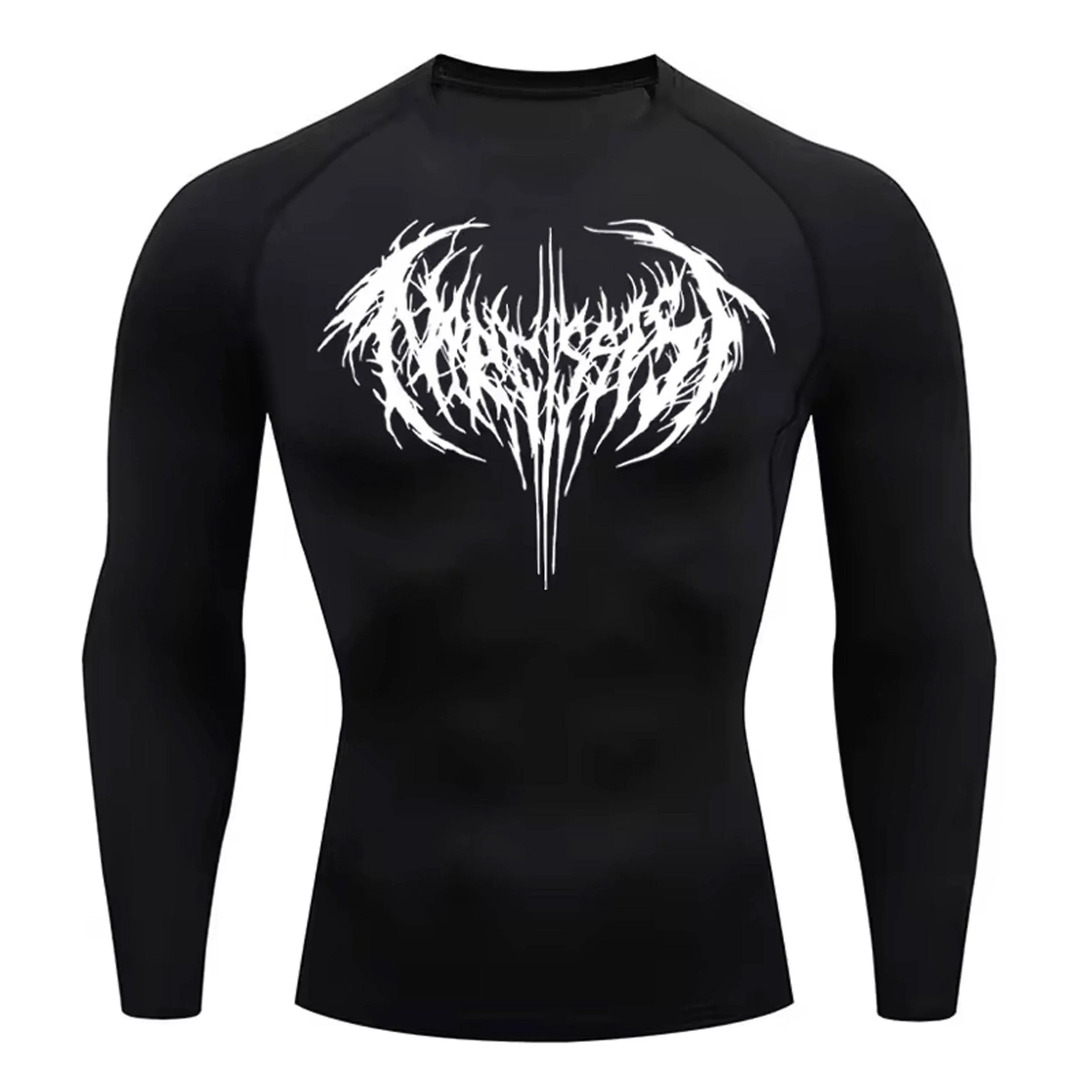 Abyss Blade Long Sleeve Black Compression Shirt