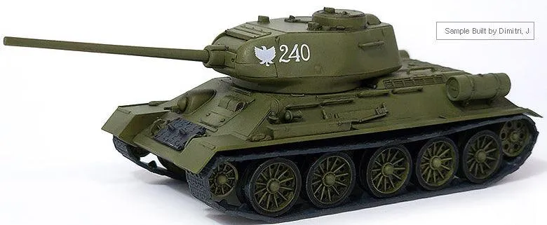 Academy 13421 Soviet Medium Tank T-34-85 1/72 Model Kit