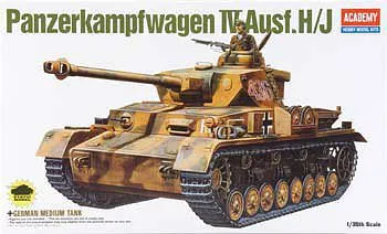 Academy 1/35 Panzerkampfwagen Iv Ausf H/J