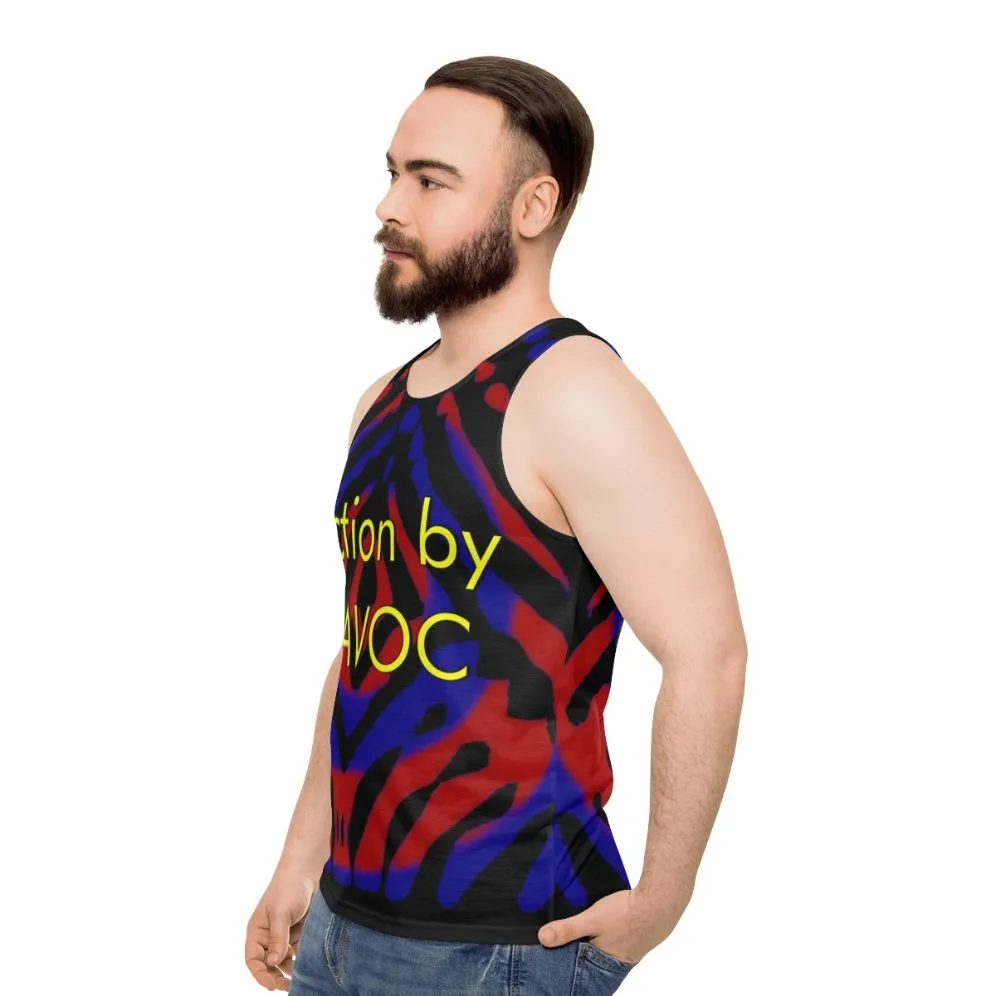 Action Havoc Unisex Tank Top for Science Fiction Stunt Enthusiasts