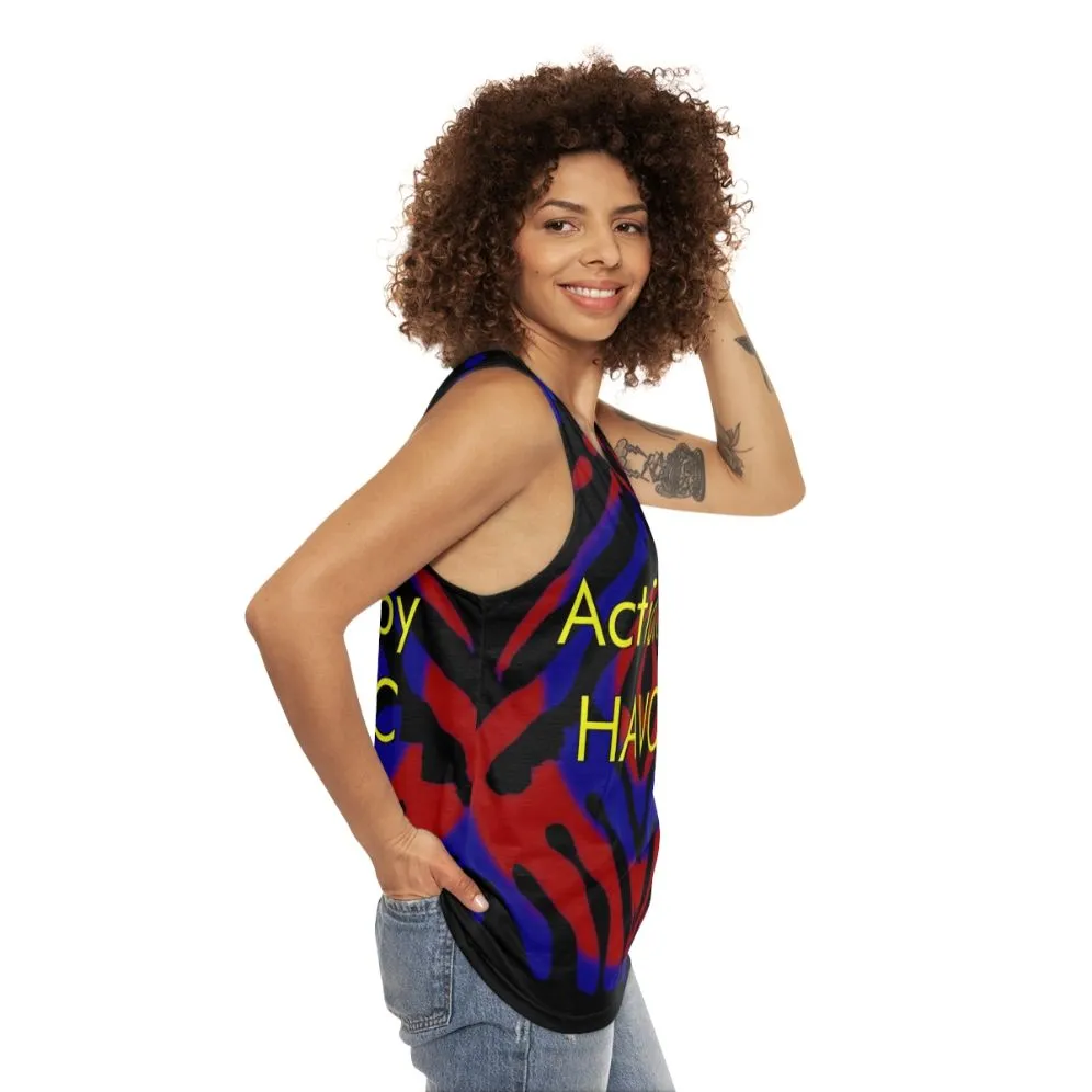 Action Havoc Unisex Tank Top for Science Fiction Stunt Enthusiasts