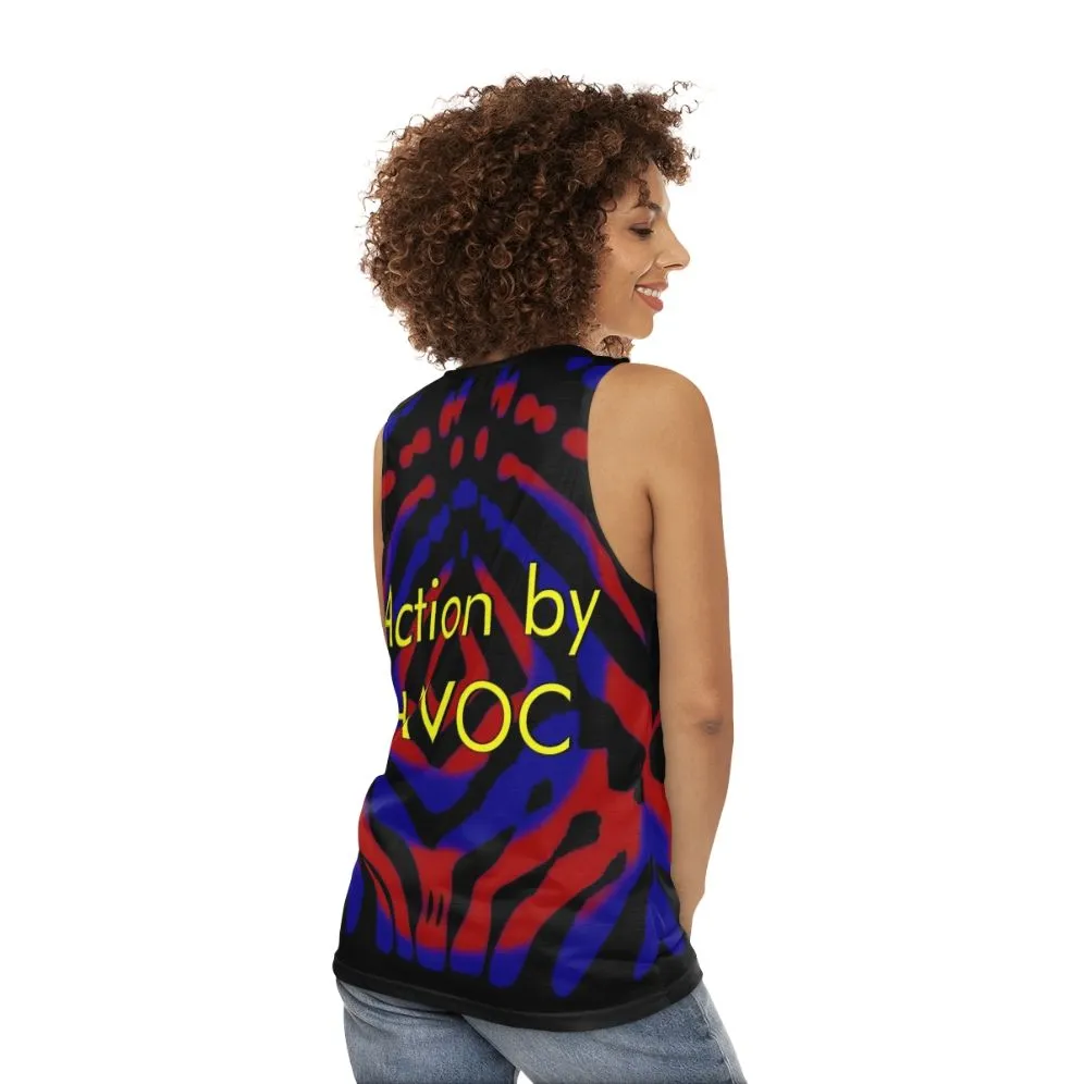 Action Havoc Unisex Tank Top for Science Fiction Stunt Enthusiasts
