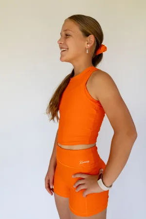 Active Tank (Youth) - Orange Crush