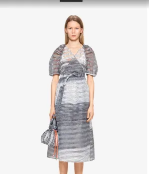 Adaliane Dress Dot Gradient