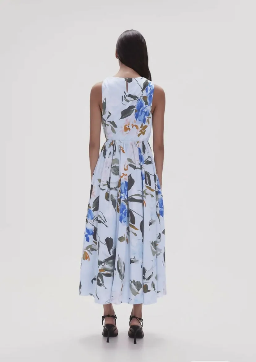 Aje Abbey Twisted Midi Dress