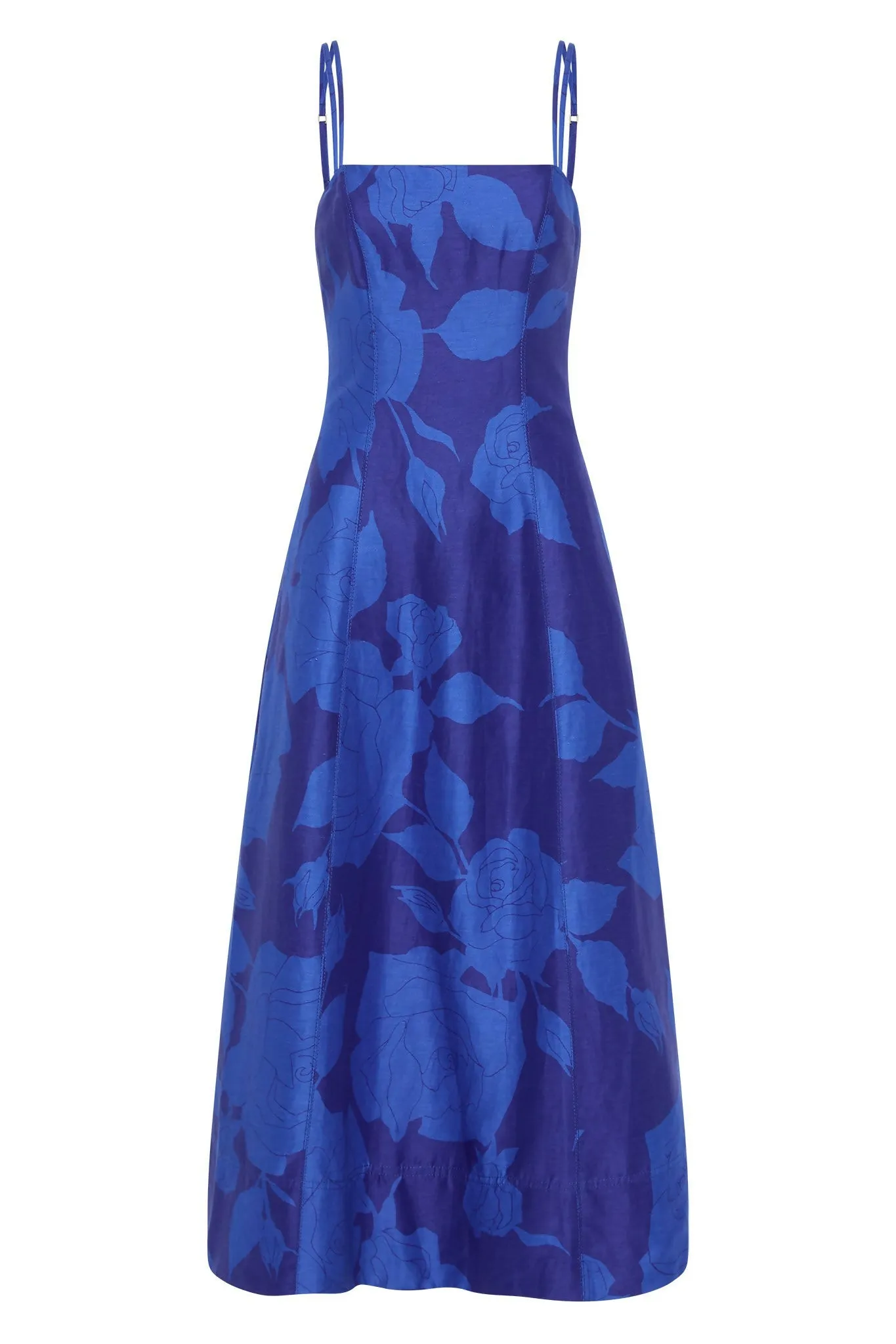 Aje Belonging Flared Midi Dress Size 8