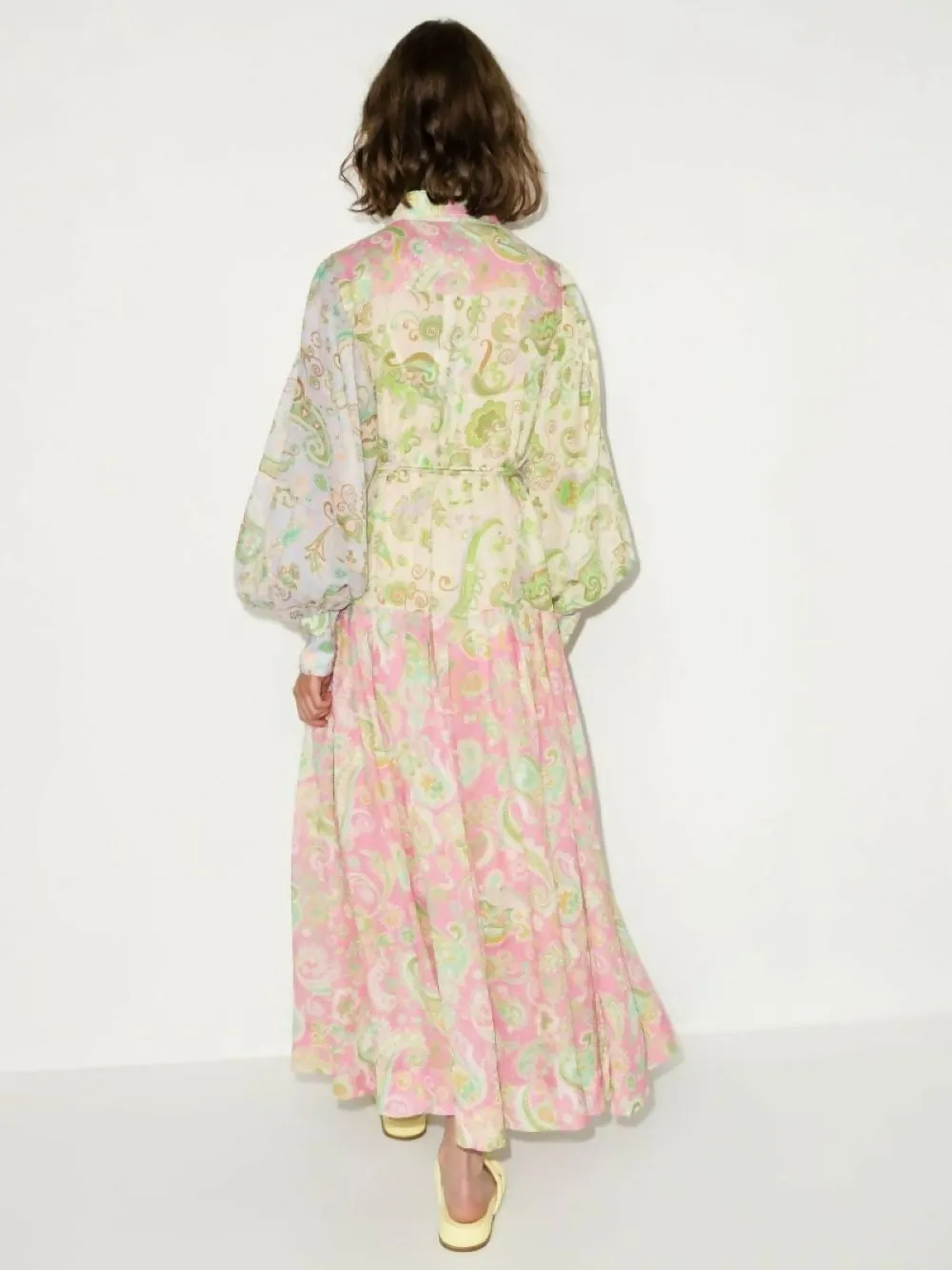 Alemais Marta Patchwork Shirtdress