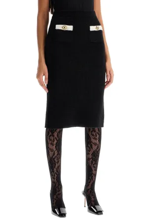 alpaca midi skirt
