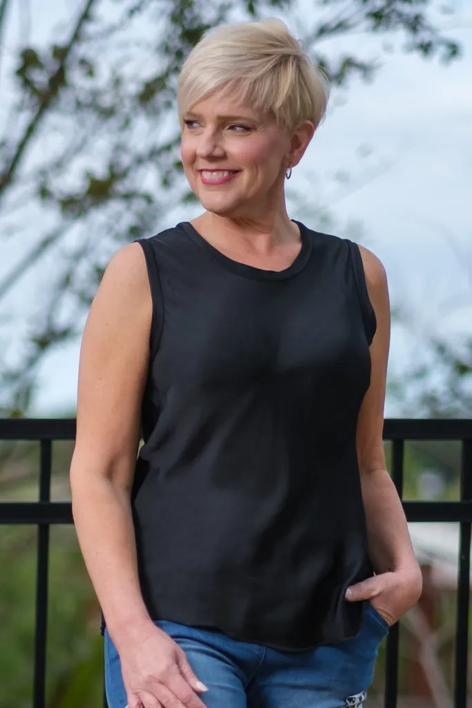 Antonia Sateen Tank (BT805)