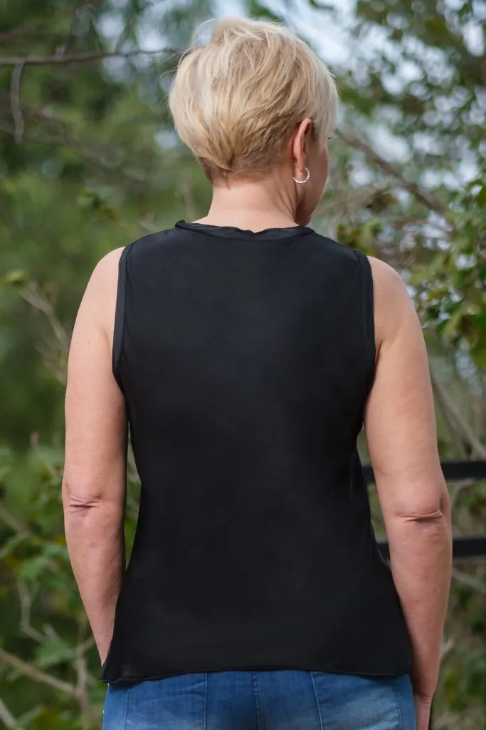 Antonia Sateen Tank (BT805)