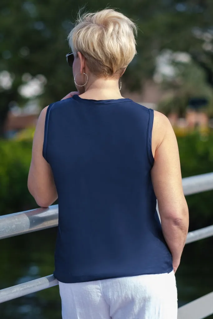 Antonia Sateen Tank (BT805)