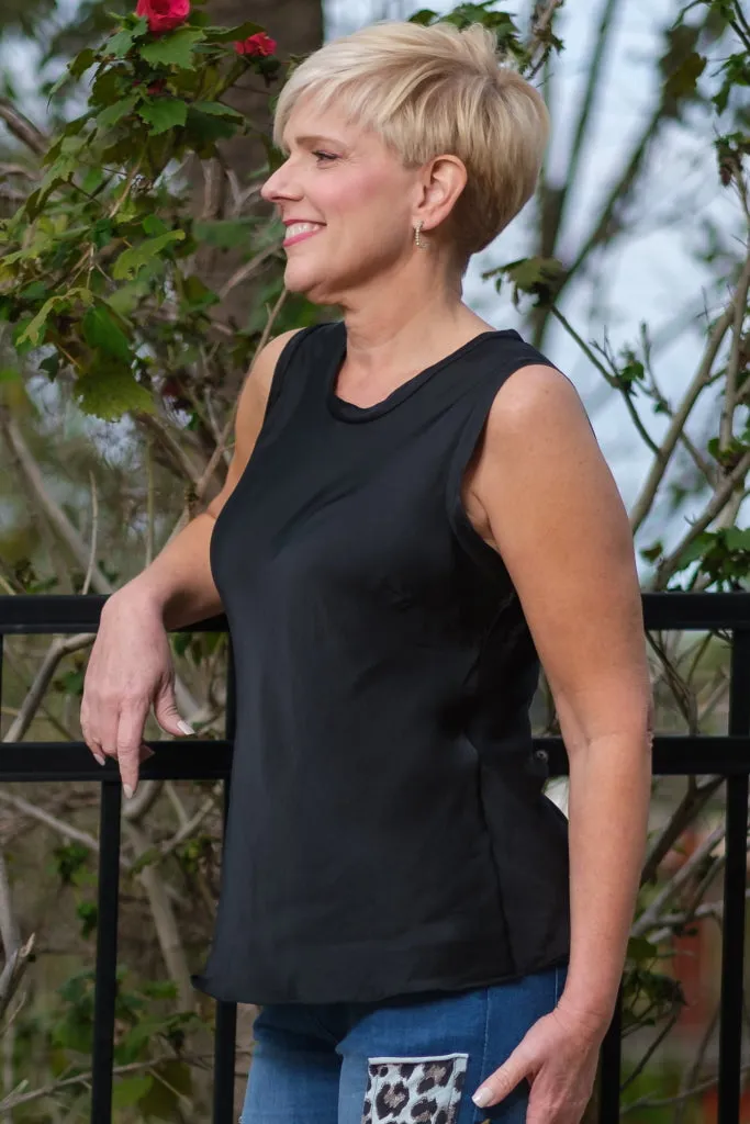 Antonia Sateen Tank (BT805)
