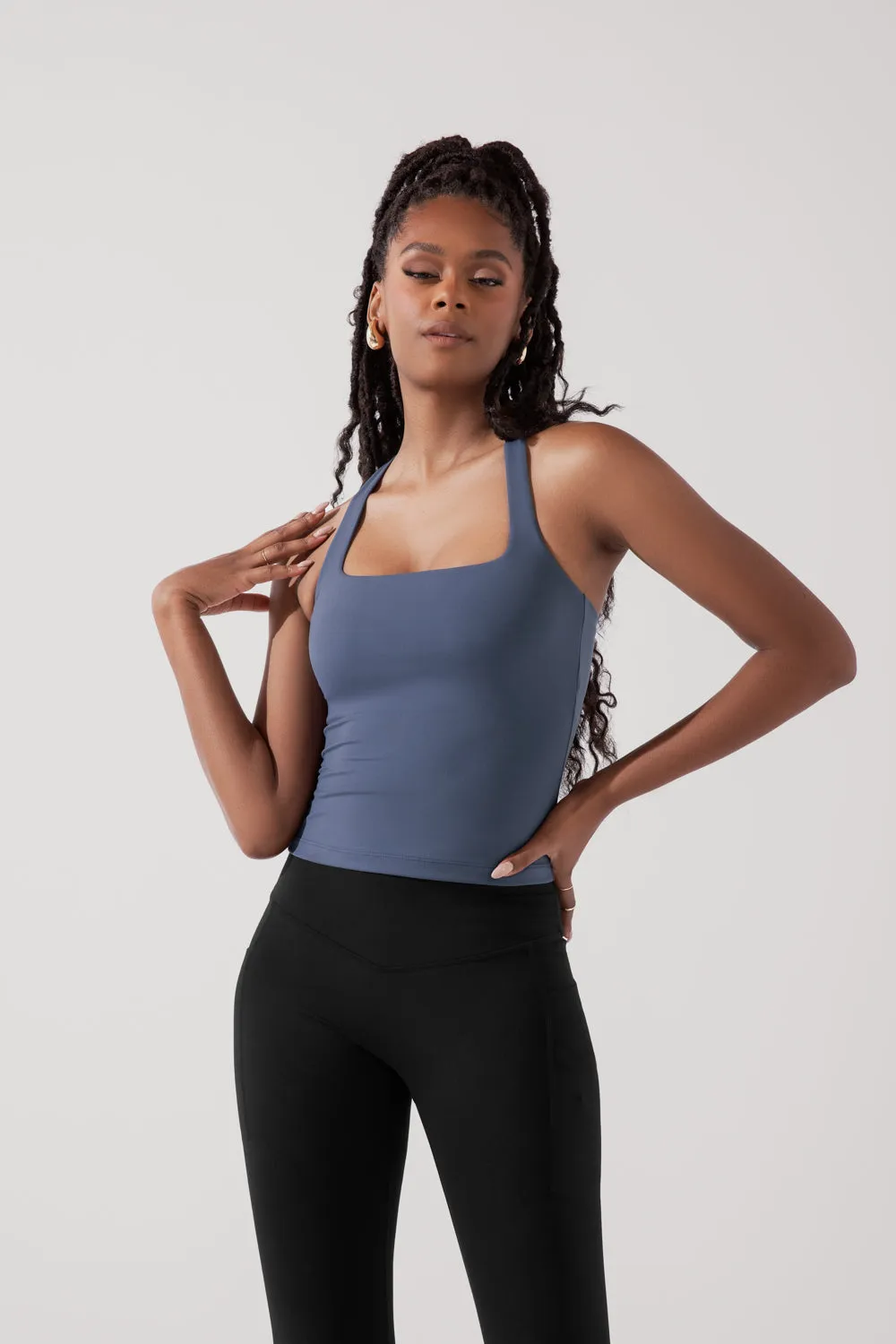 Audrey Tank - American Blue