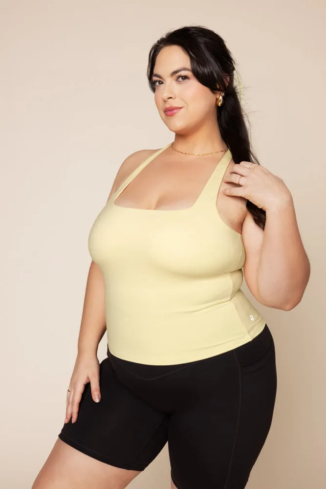 Audrey Tank - Buttercream