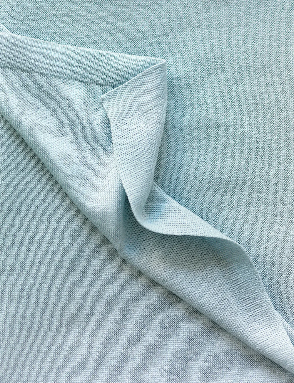 Australian Superfine Merino / Silk Wrap - Glacier