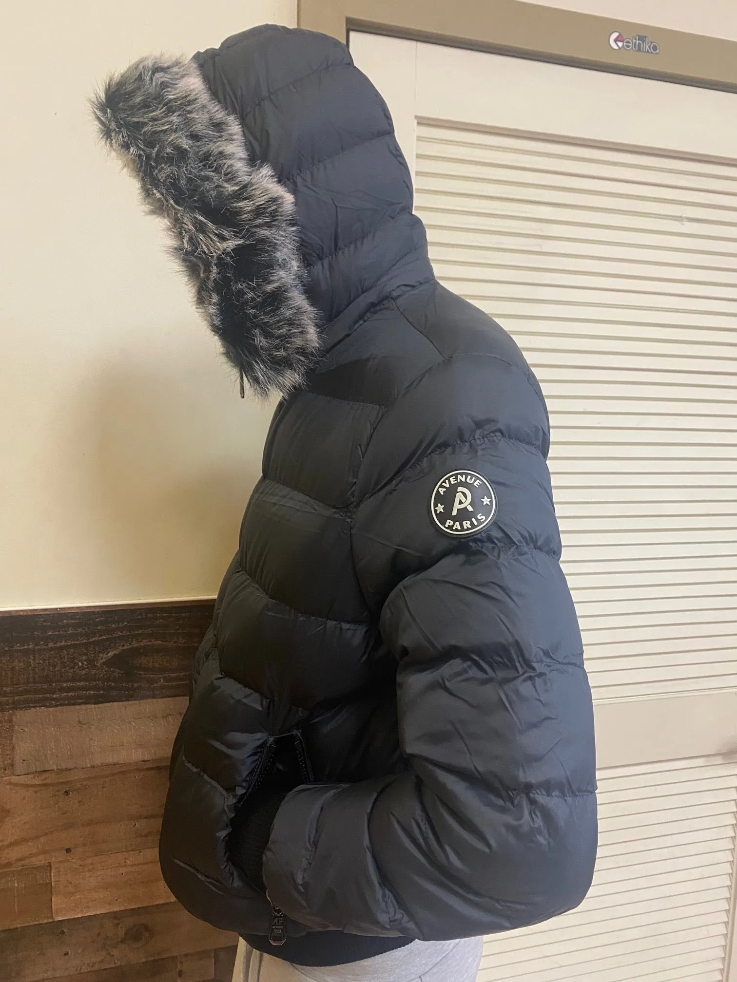 Avenue Paris - Men's Puffer Jacket - Navy