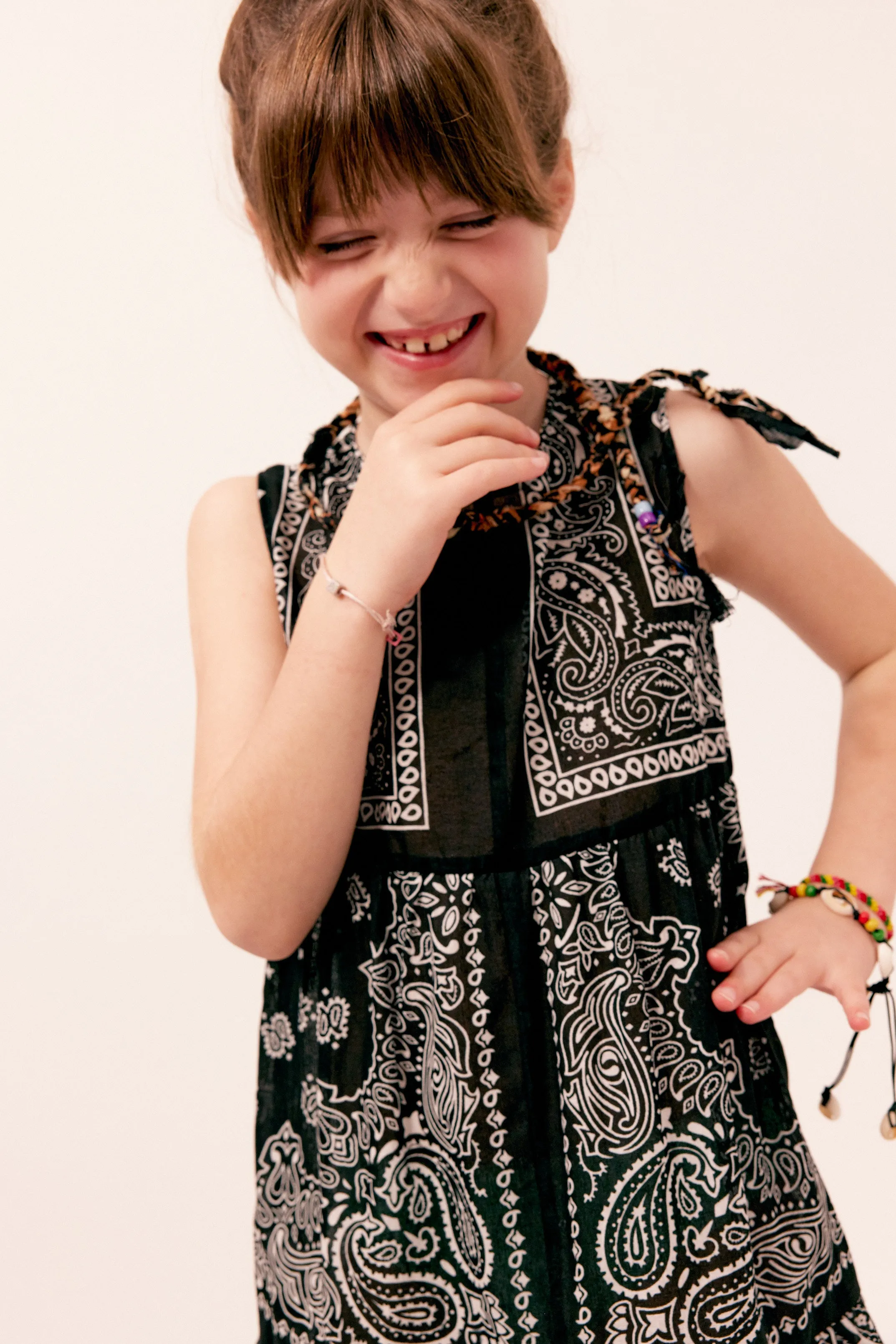 Bandana Black Dress Kids