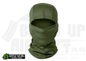Battleworn Tactical Balaclava Snood - OD Green