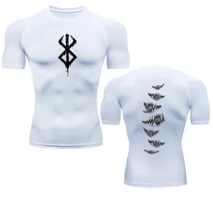 Berserk Rashguard Compression Workout Shirt