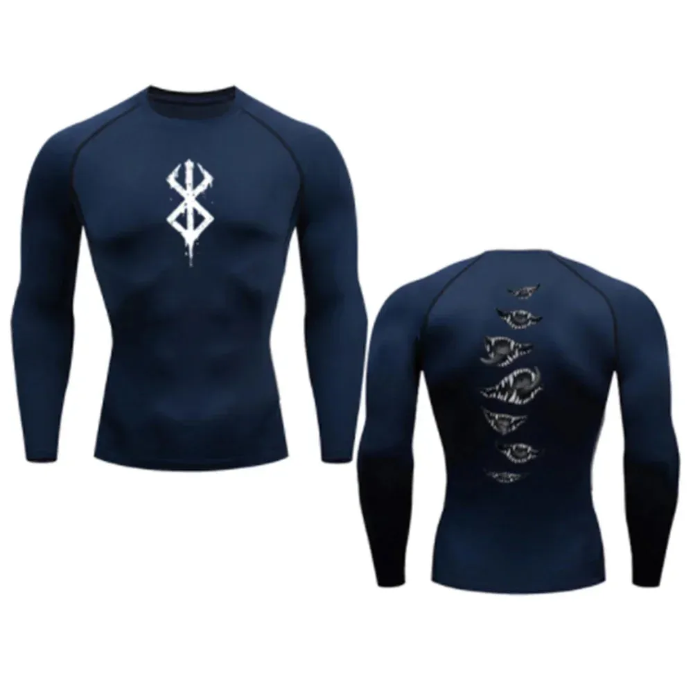 Berserk Rashguard Compression Workout Shirt