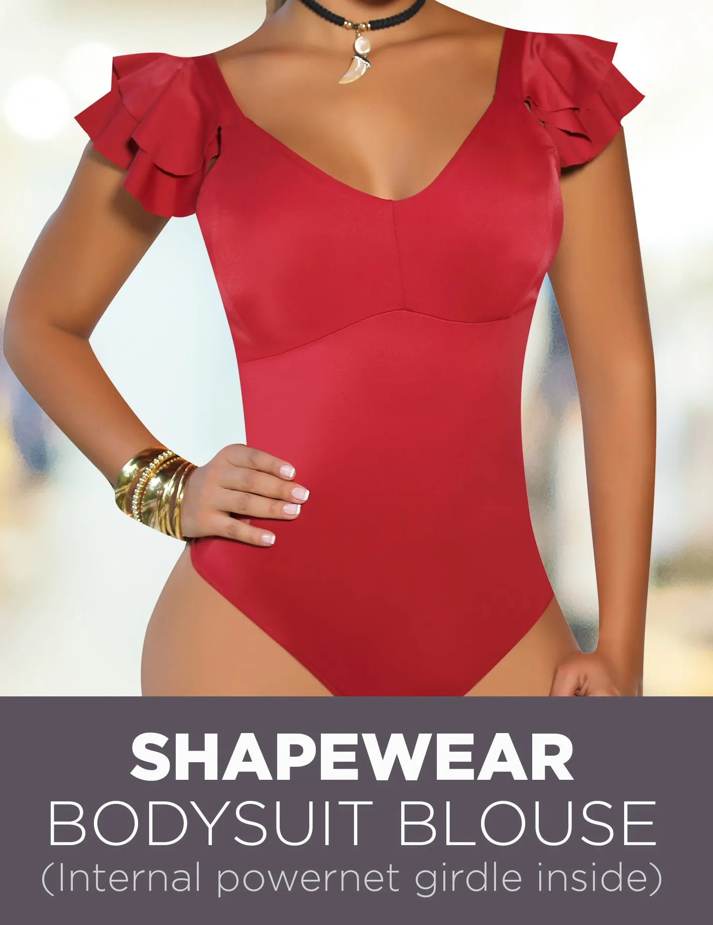 Bodysuit Shaper Blusa Faja  Scarlett