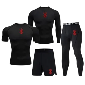 BOS RED 4PCS SET RASH BUNDLE FIT