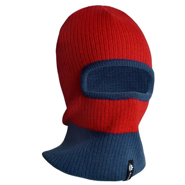 Botack Kids Knitted Balaclava Ski Mask, Winter Warm Elastic Balaclava Face Mask for Skiing Snow Sports Girls Boys