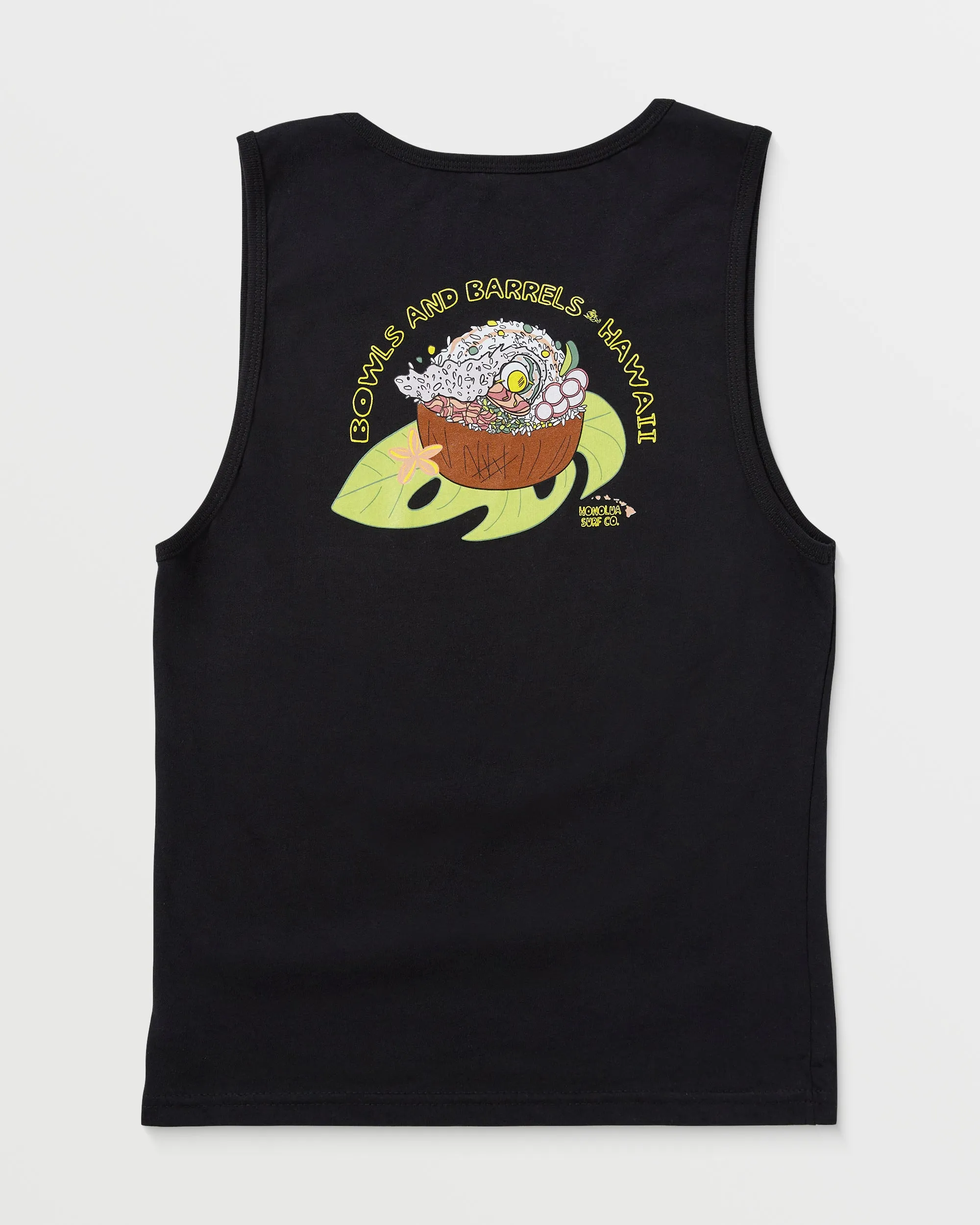 Boys Bowls And Barrels Tank - Black