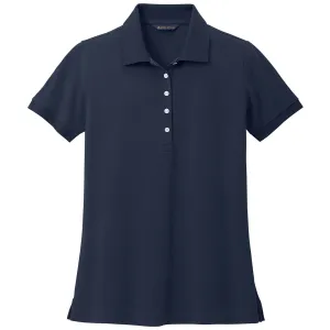 Brooks Brothers Women's Navy Blazer Pima Cotton Pique Polo