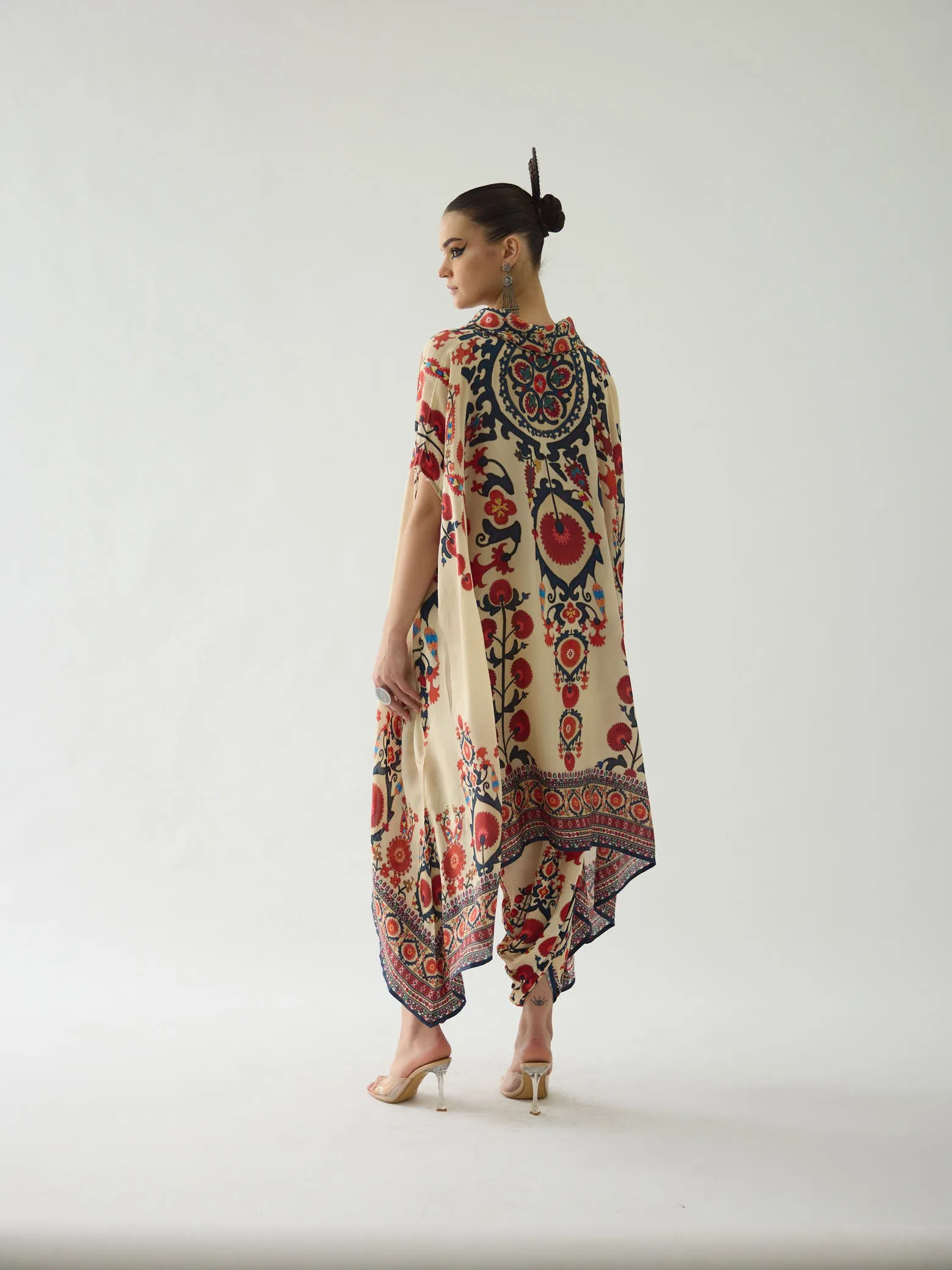 Bukhara Rust Lavanya Tunic Set