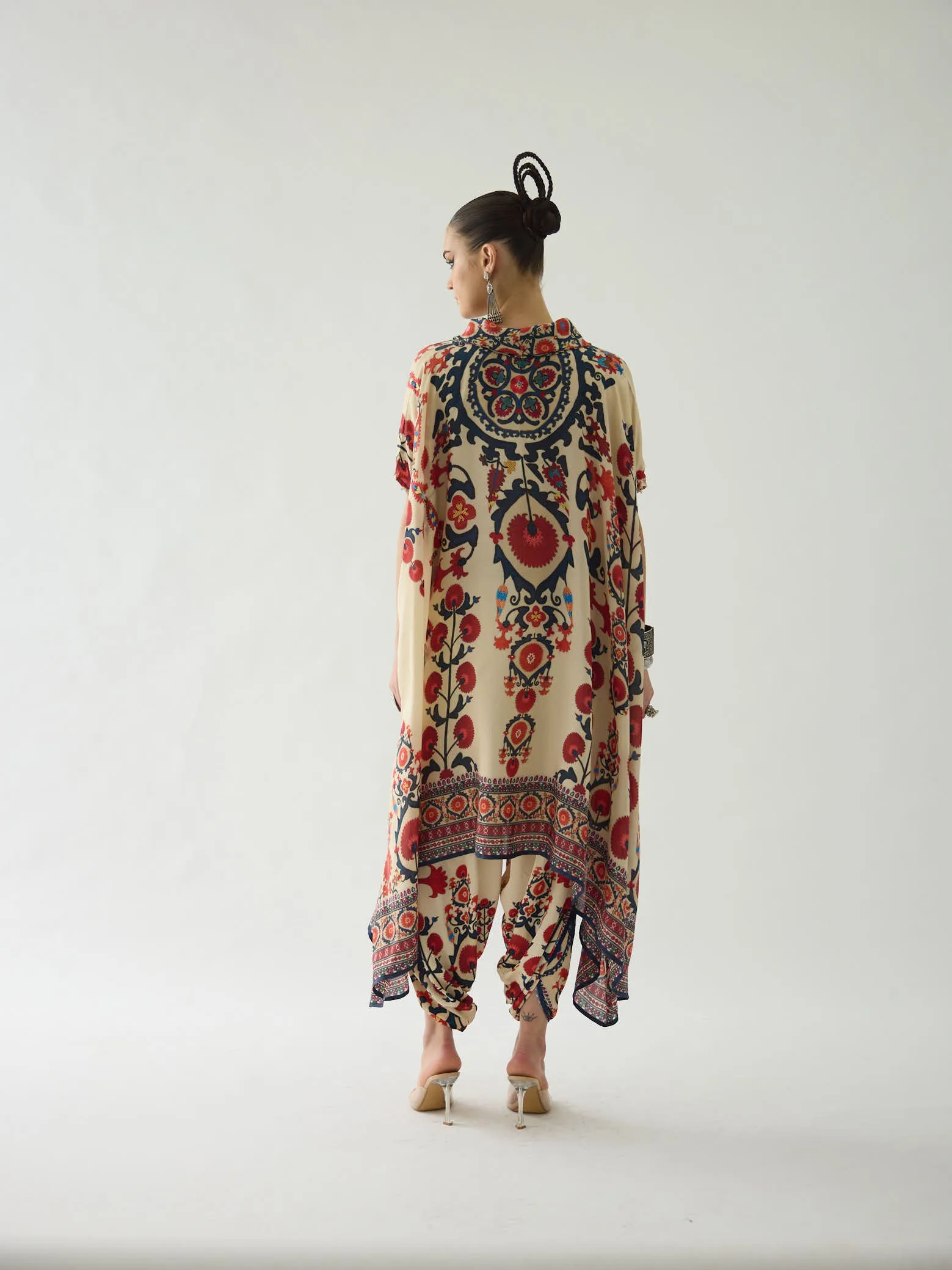 Bukhara Rust Lavanya Tunic Set