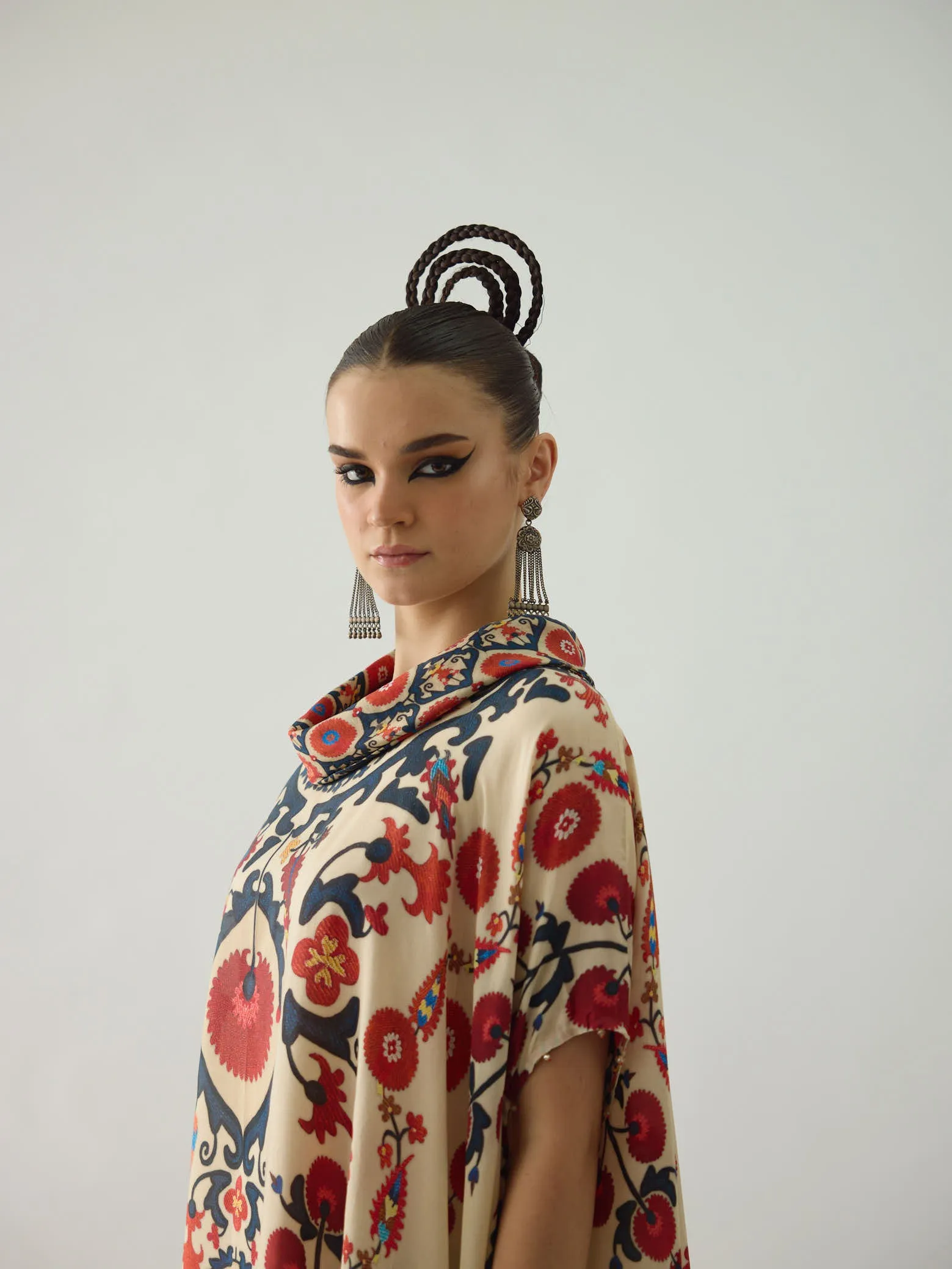 Bukhara Rust Lavanya Tunic Set